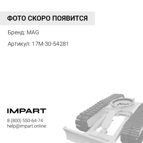 17M-30-54281-MAG Цилиндр натяжителя гусеницы