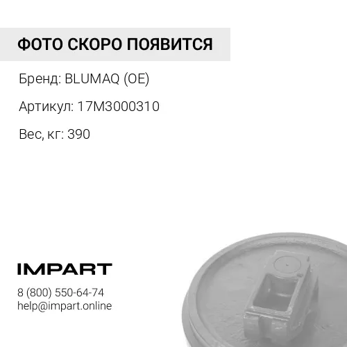 17M3000310 ВЕДОМАЯ ШЕСТЕРНЯ В СБОРЕ
