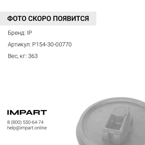 P154-30-00770-JC КОЛЕСО НАПРАВЛЯЮЩЕЕ