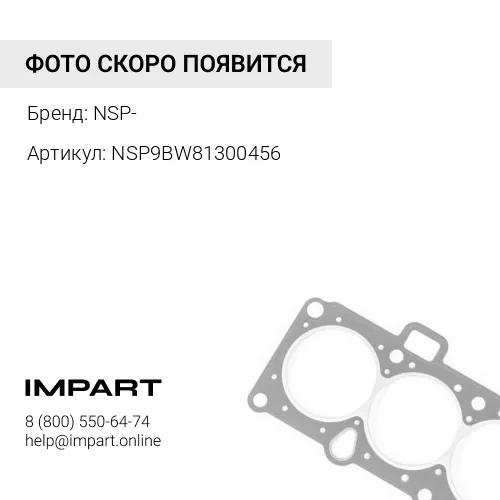 NSP9BW81300456 Сальник пальца каретки
