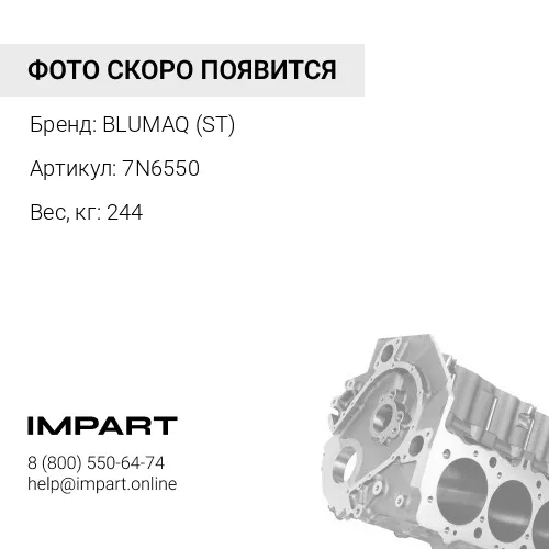 7N6550 БЛОК ЦИЛИНДРА