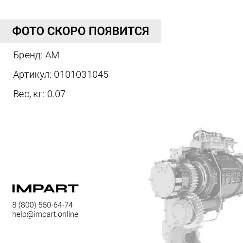0101031045 Болт