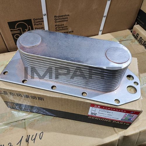 3974815 Маслоохладитель 5583737, Cummins C8.3/6C8.3/QSC8.3, 6D114