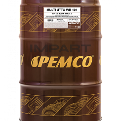 Масло трансмиссионно-гидравлическое PEMCO UTTO WB 101(60) PEMCO